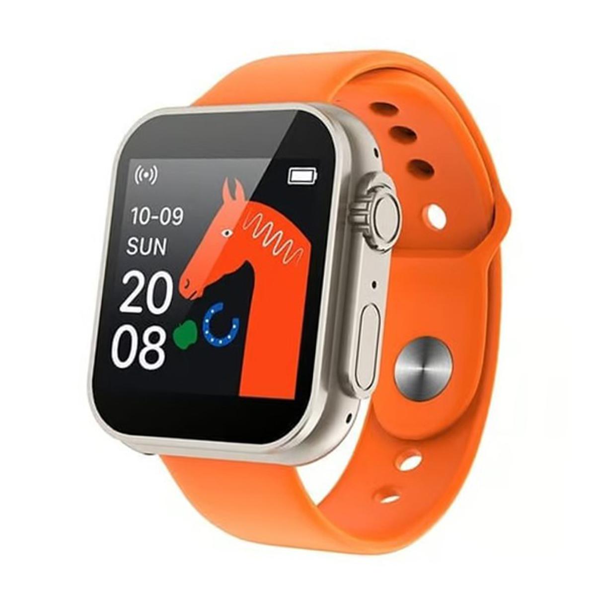 D20 ultra orange SMART WATCH fitness band Vip quality stock All working functions smooth sensor touch 2 days batery timing
