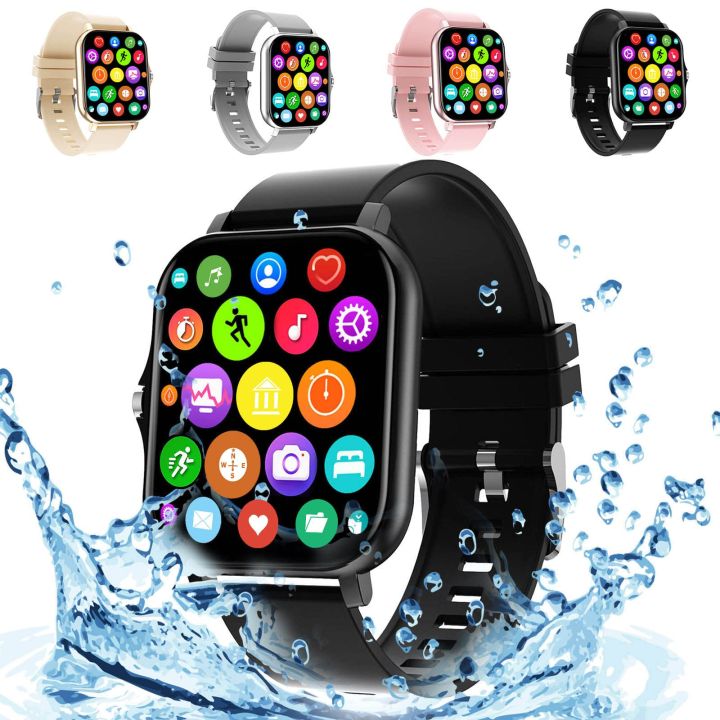 Black Advanced New Version Bluetooth Digital Wrist, Smart Watch IP67