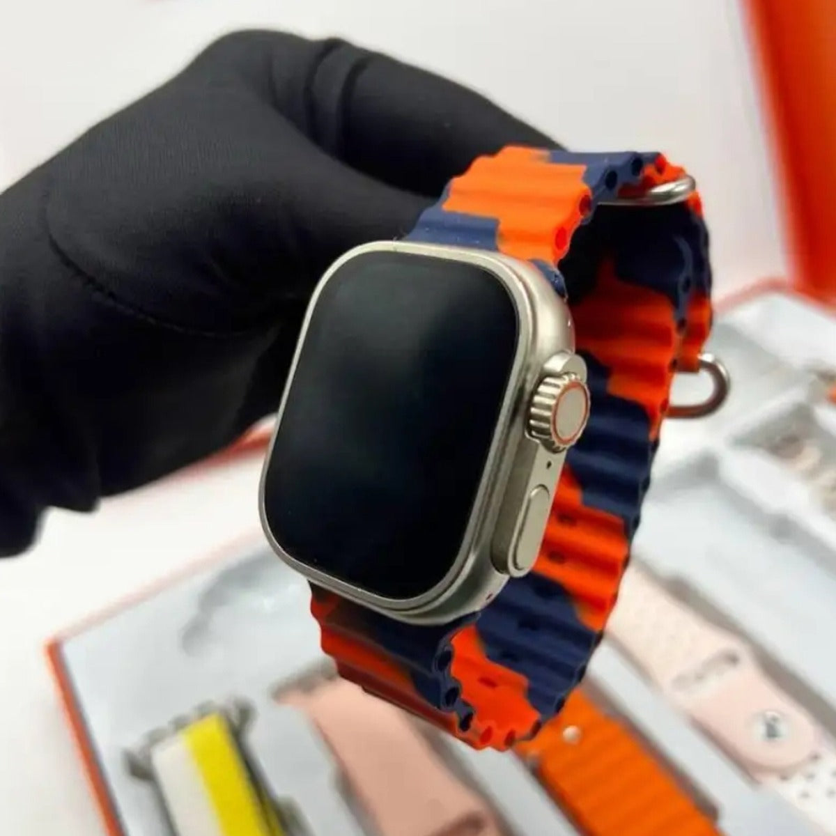 7 in 1 Smart Watch - 7 Straps Smart watch Ultra watch 8 for Gift -